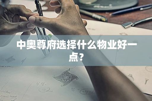 中奥尊府选择什么物业好一点？