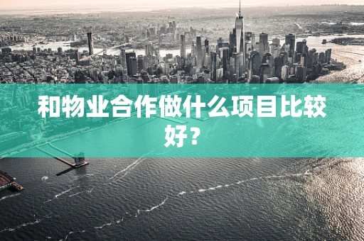 和物业合作做什么项目比较好？