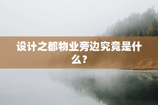设计之都物业旁边究竟是什么？
