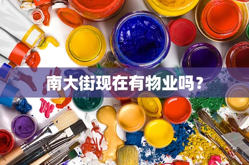 南大街现在有物业吗？