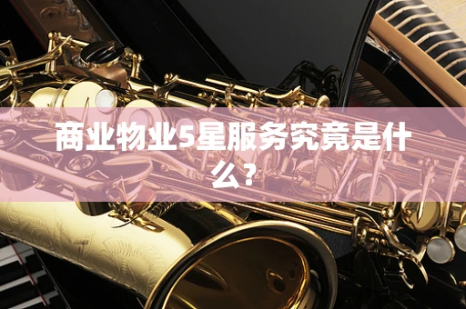 商业物业5星服务究竟是什么？