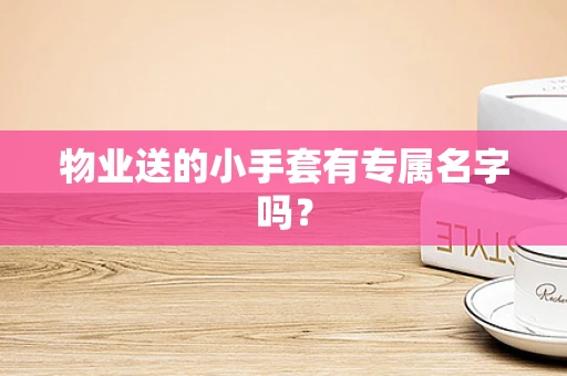 物业送的小手套有专属名字吗？