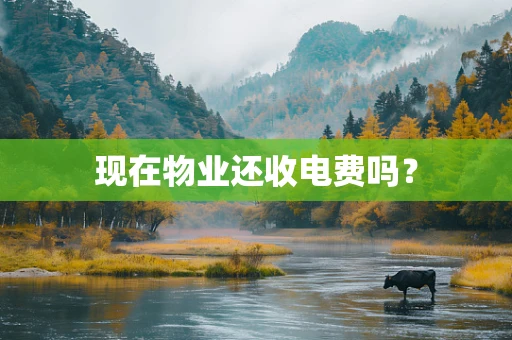 现在物业还收电费吗？