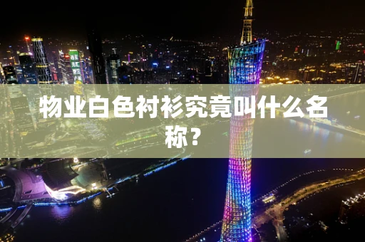 物业白色衬衫究竟叫什么名称？