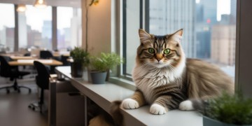 物业带猫上班合法吗？