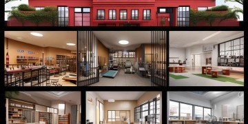 红色物业都有哪些功能室？