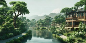 岳家嘴一二期是否有物业管理？