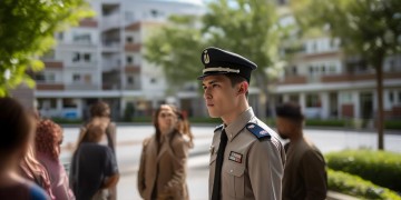 物业保安对付业主违法吗？