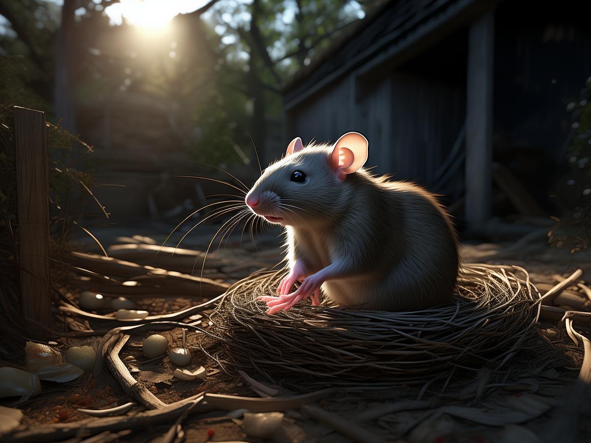 物业区域内为什么会有老鼠？