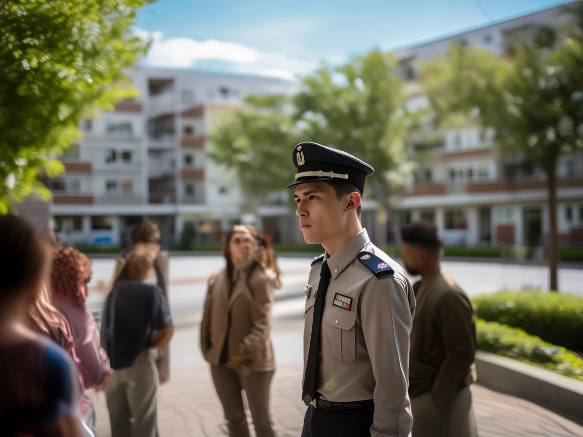 物业保安对付业主违法吗？